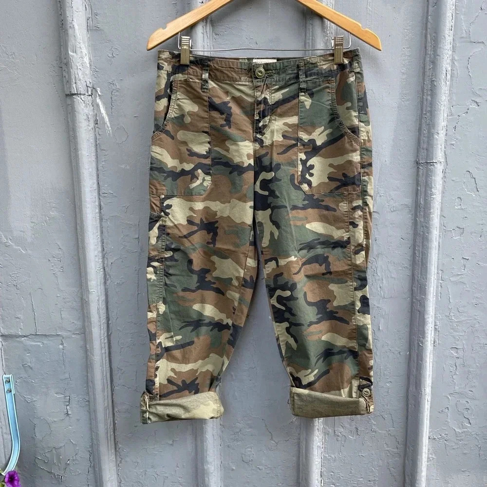 NOT FOR SALE Sanctuary Camoflage Straight Chinos, size 26 - Picture 2 of 9